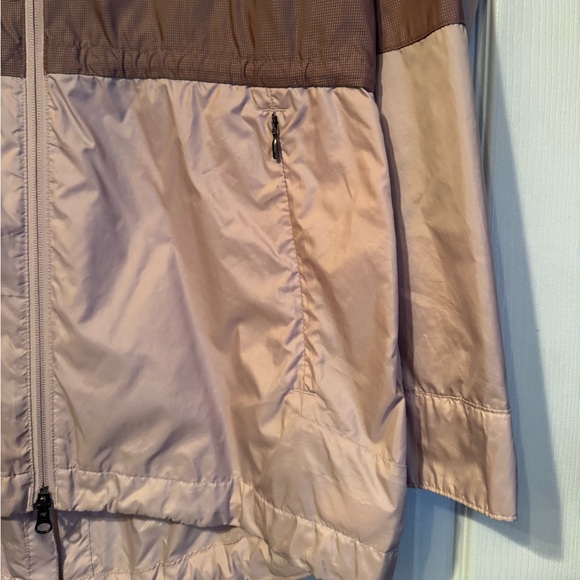 Columbia Sz Large Women's Deep Mauve/Light Mauve Packable Rain Jacket - Picture 5 of 11